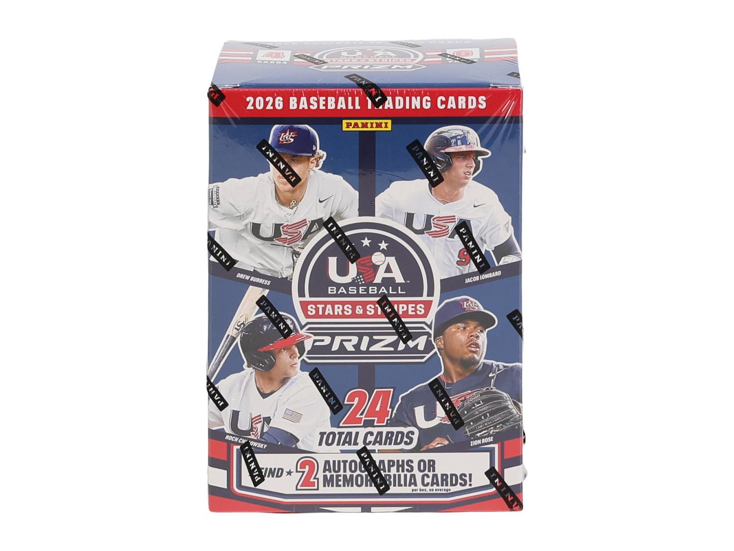2026 Panini USA Stars & Stripes Prizm Baseball Blaster Box