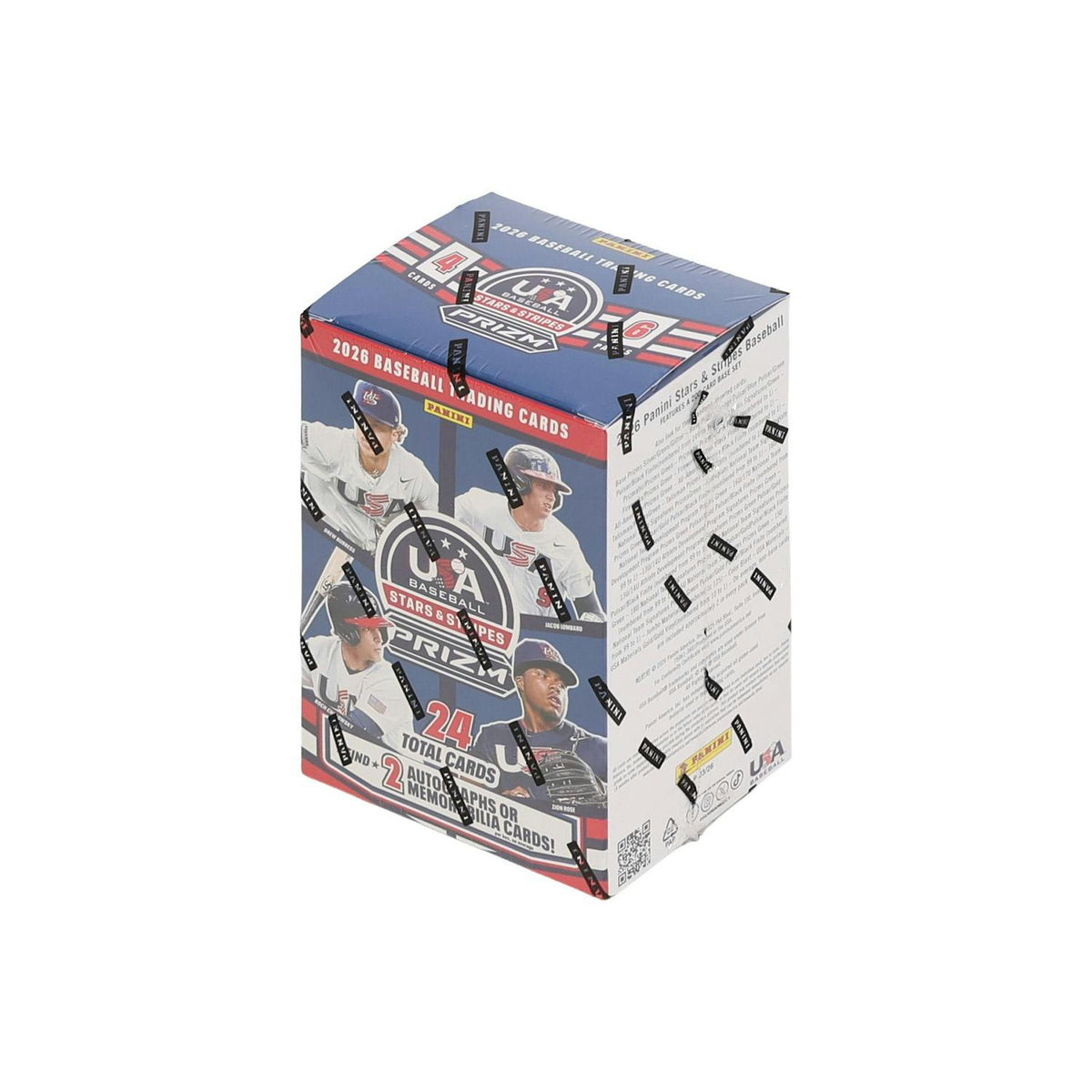 2026 Panini USA Stars & Stripes Prizm Baseball Blaster 20-Box Case