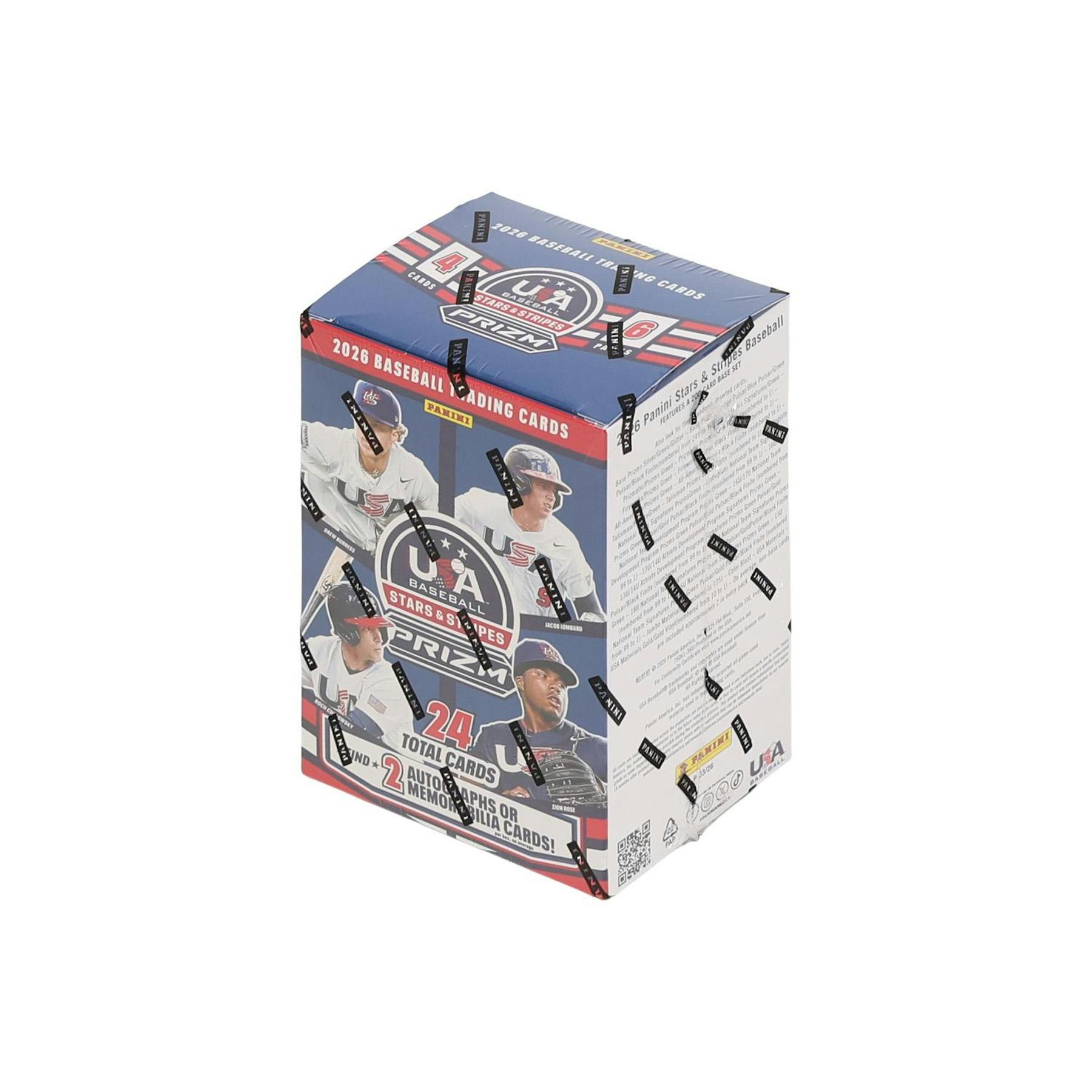2026 Panini USA Stars & Stripes Prizm Baseball Blaster Box
