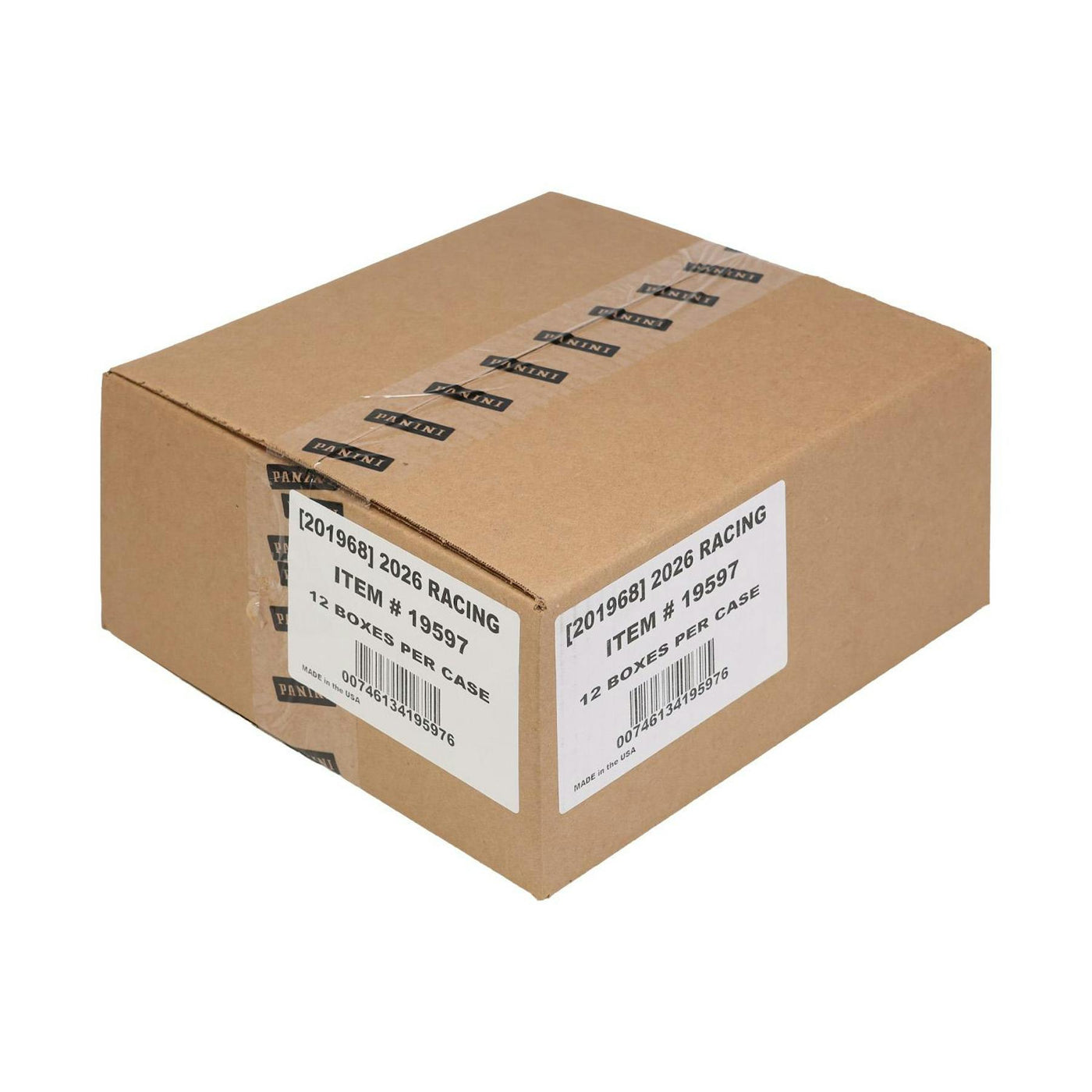2026 Panini Select NASCAR Racing Hobby 12-Box Case