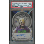 2024 Upper Deck She-Hulk #IDACC Charlie Cox as Daredevil Ironclad Defense Auto #22/50 PSA 9 (MINT)