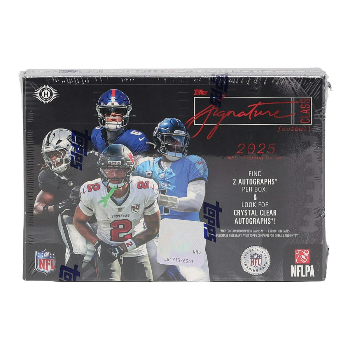 2025 Topps Signature Class Football Hobby Box
