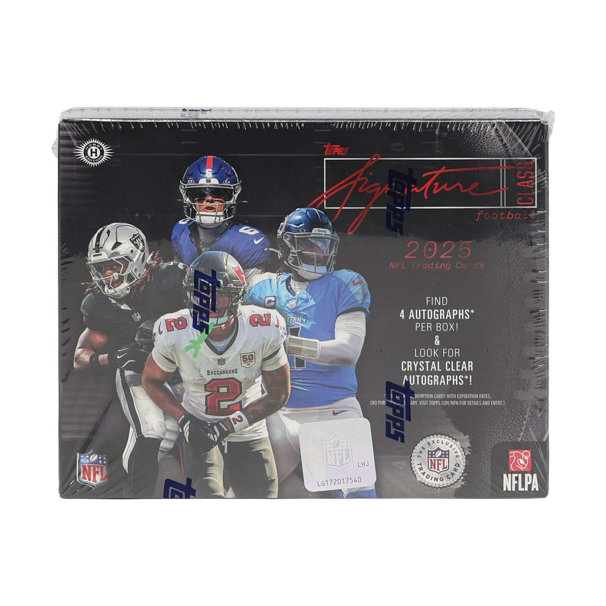 2025 Topps Signature Class Football Hobby Jumbo Box