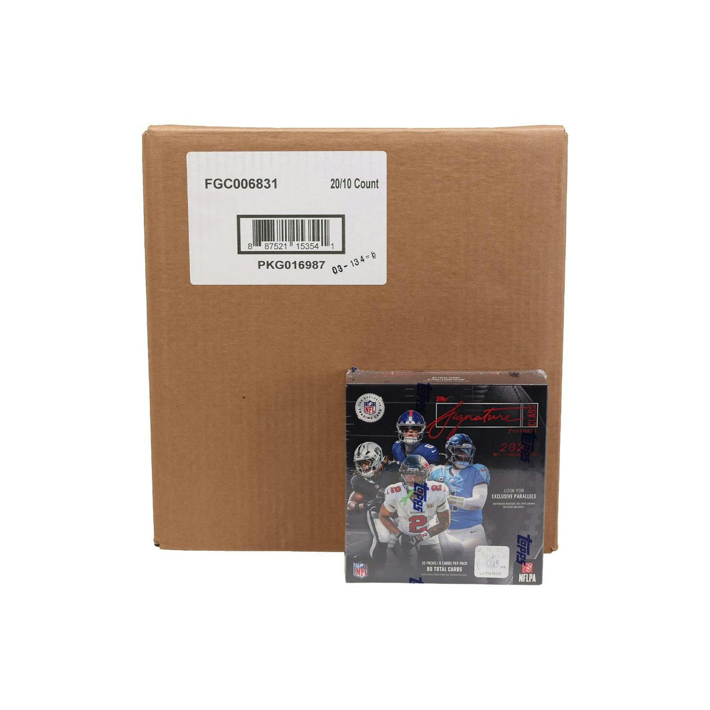 2025 Topps Signature Class Football Mega 20-Box Case