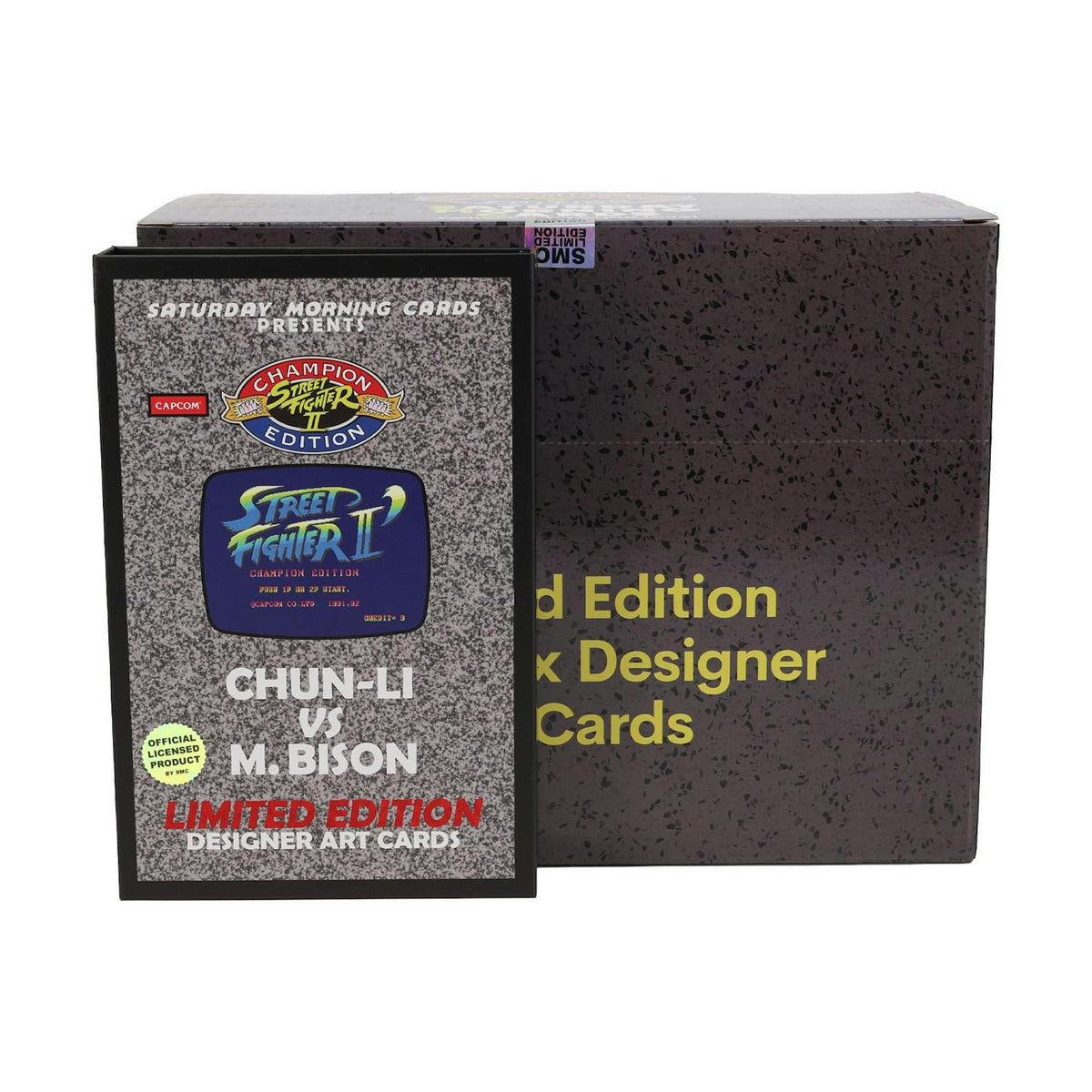 2026 Saturday Morning Cards Street Fighter 2 Volume 6: Chun-Li Vs. Bison Hobby 10-Box Case