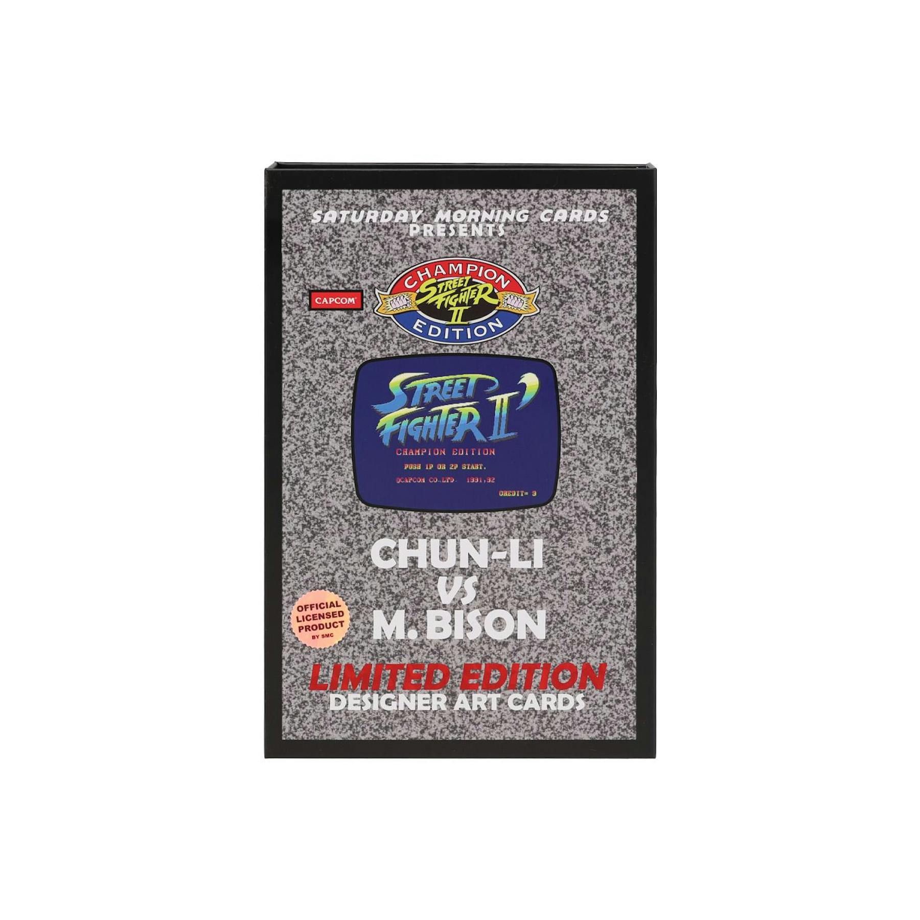 2026 Saturday Morning Cards Street Fighter 2 Volume 6: Chun-Li Vs. Bison Hobby Box