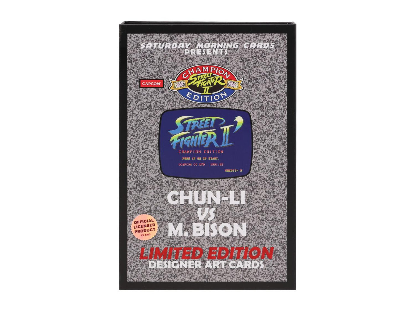2026 Saturday Morning Cards Street Fighter 2 Volume 6: Chun-Li Vs. Bison Hobby Box