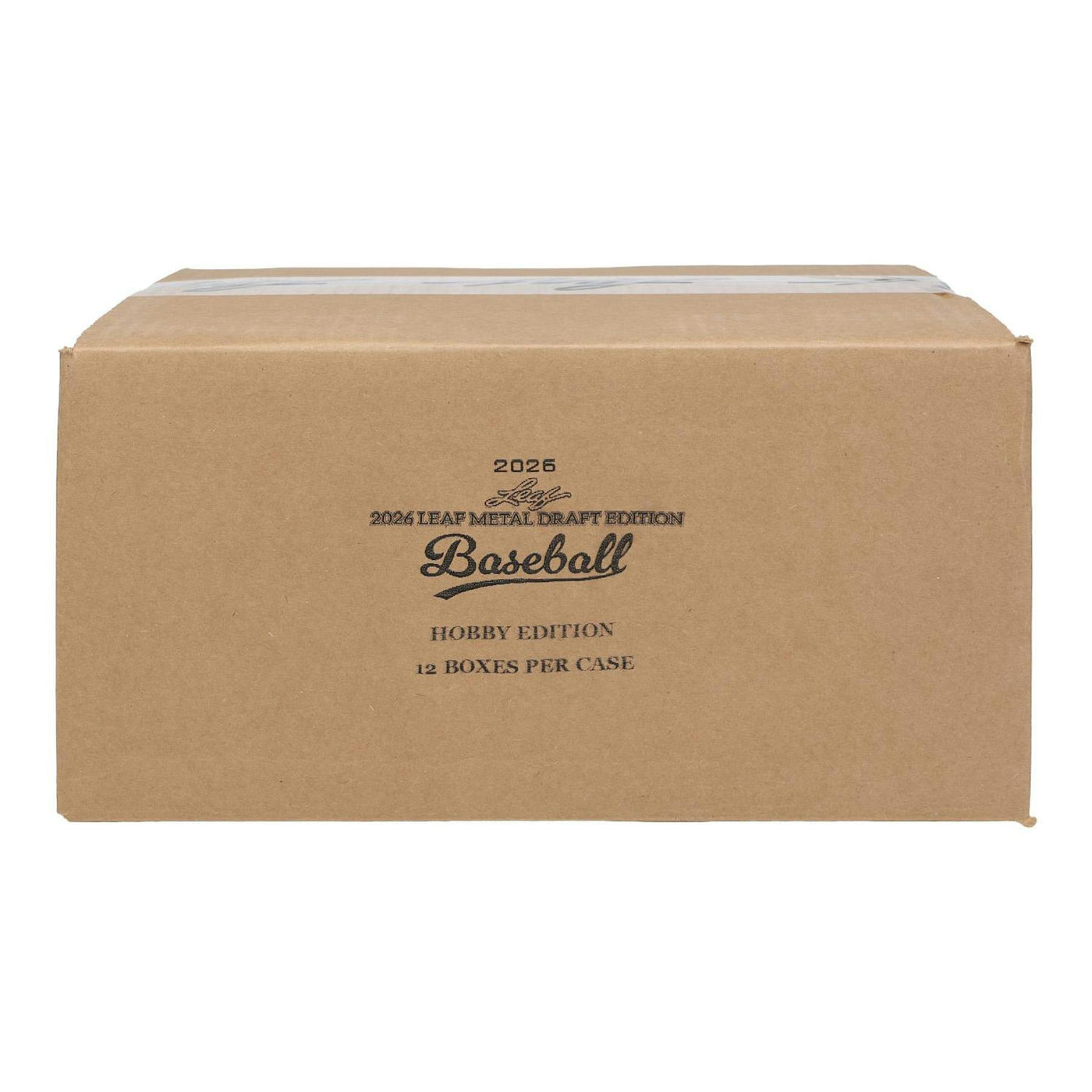 2026 Leaf Metal Draft Baseball Hobby 12-Box Case