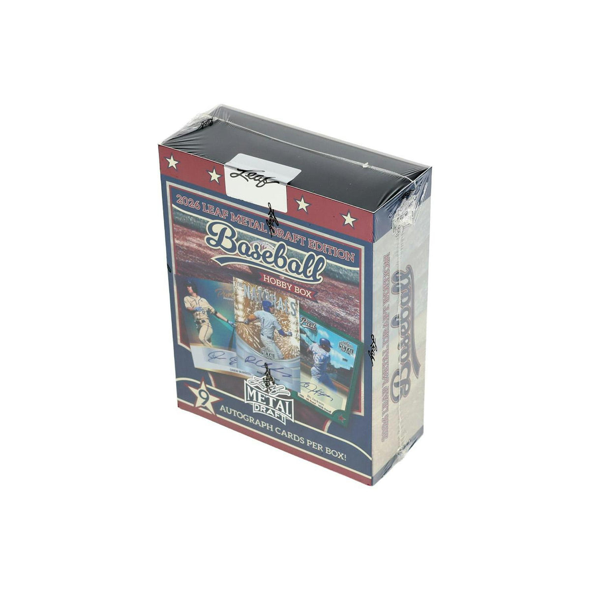 2026 Leaf Metal Draft Baseball Hobby 12-Box Case
