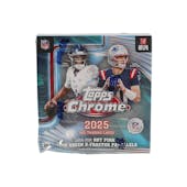 2025 Topps Chrome Football Mega Box (Slightly Damaged)