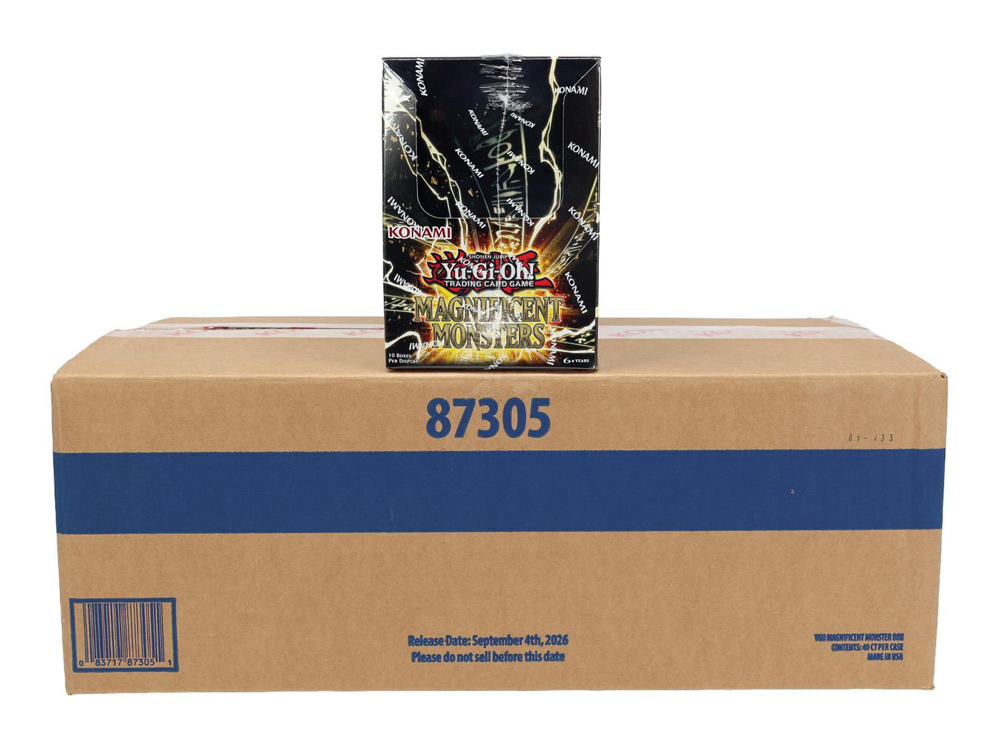 Yu-Gi-Oh Magnificent Monsters 10-Bundle 4-Box Case (Presell)