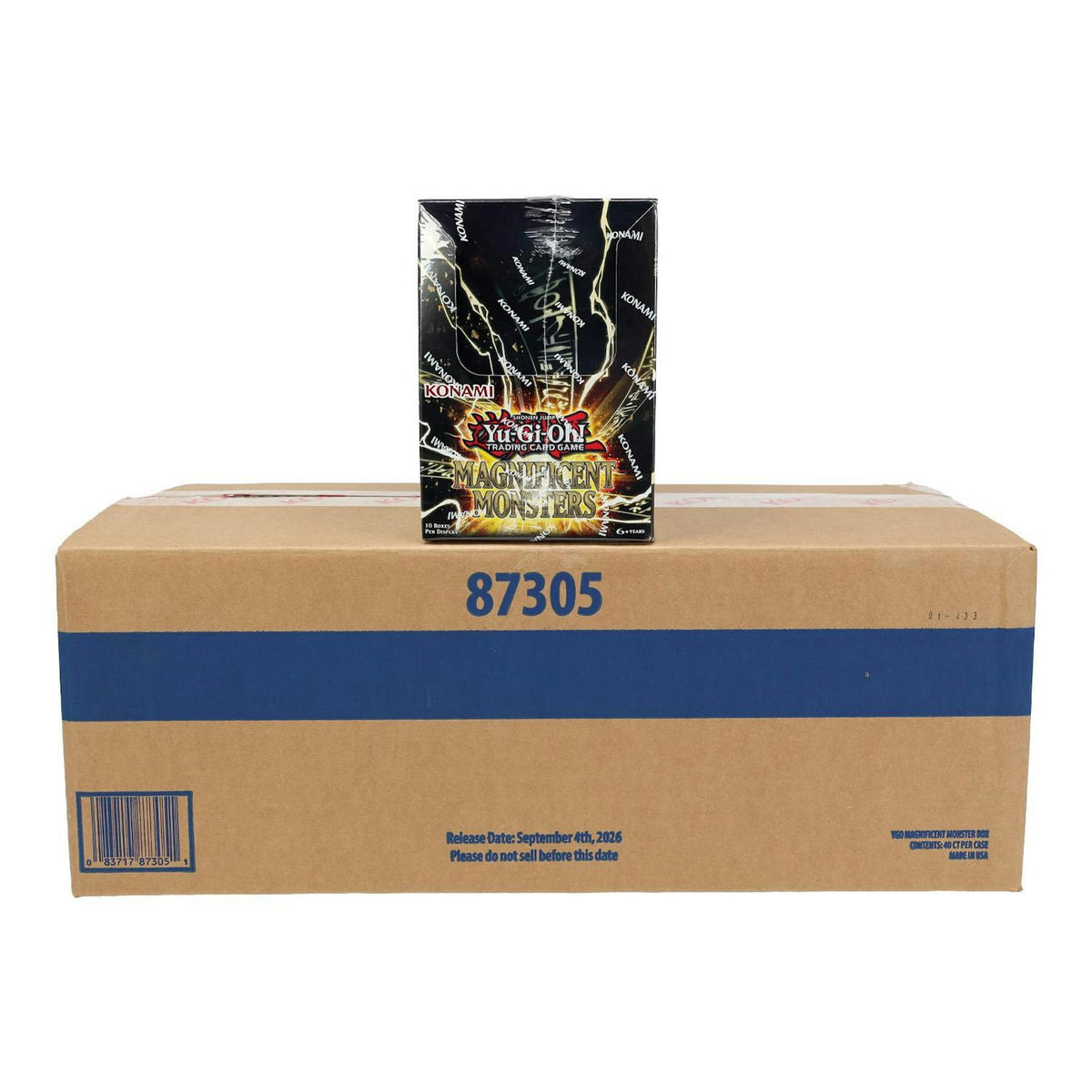 Yu-Gi-Oh Magnificent Monsters 10-Bundle 4-Box Case (Presell)