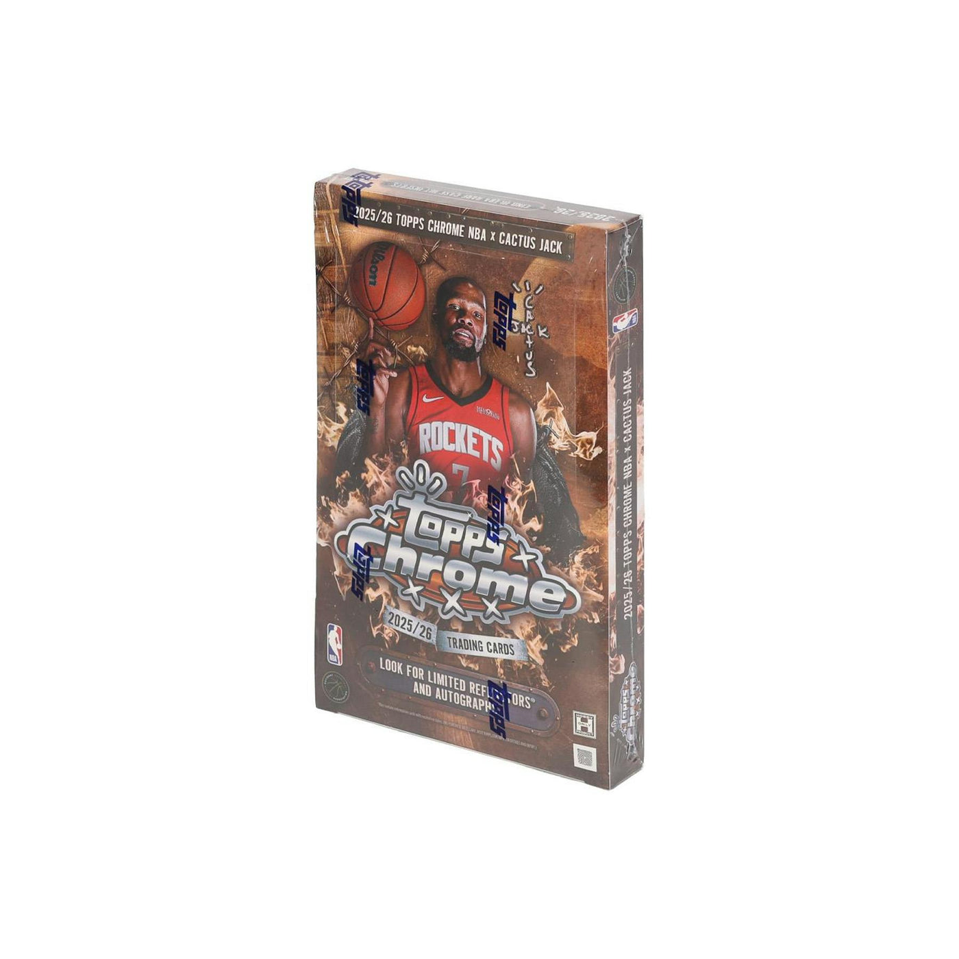 2025/26 Topps Chrome Cactus Jack Basketball Hobby 12-Box Case