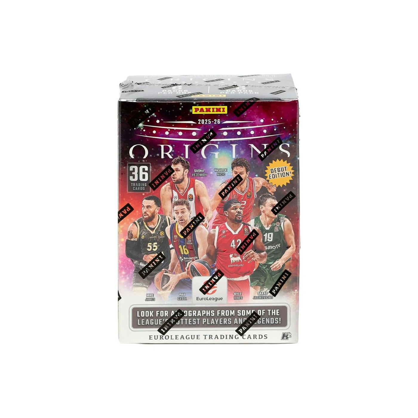 2025/26 Panini Origins EuroLeague Basketball H2 20-Box Case