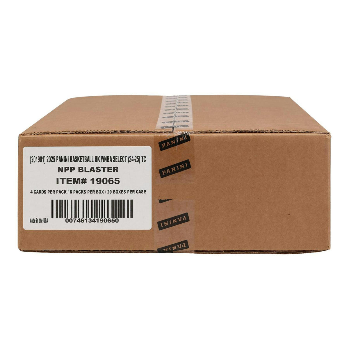 2025 Panini Select WNBA Basketball Blaster 20-Box Case