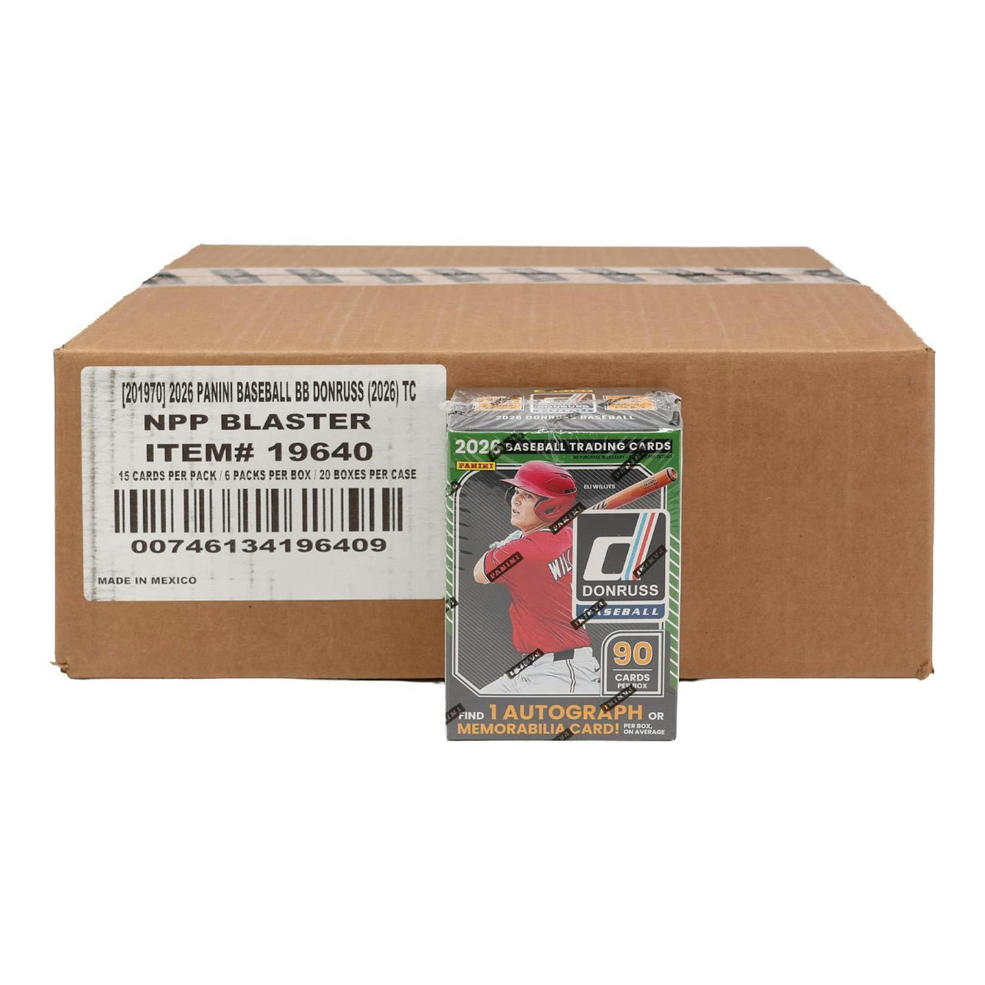 2026 Panini Donruss Baseball Blaster 20-Box Case