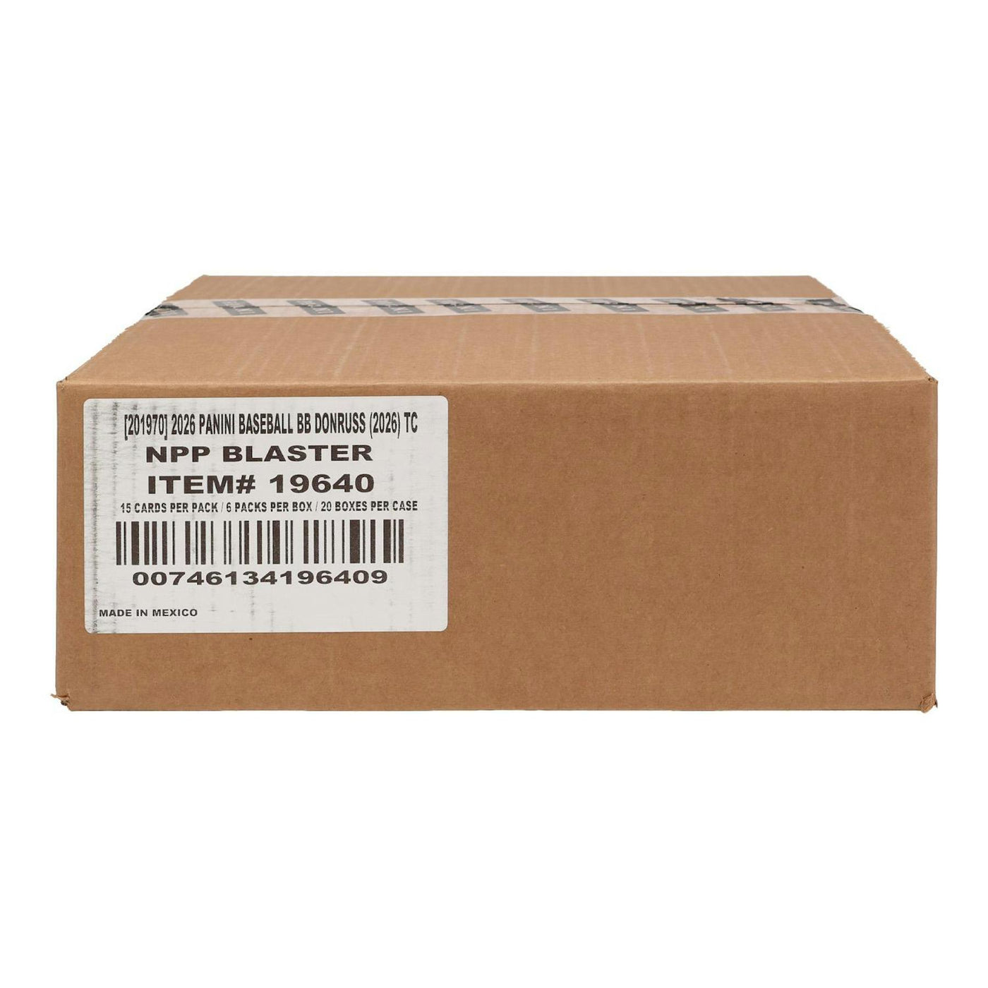 2026 Panini Donruss Baseball Blaster 20-Box Case