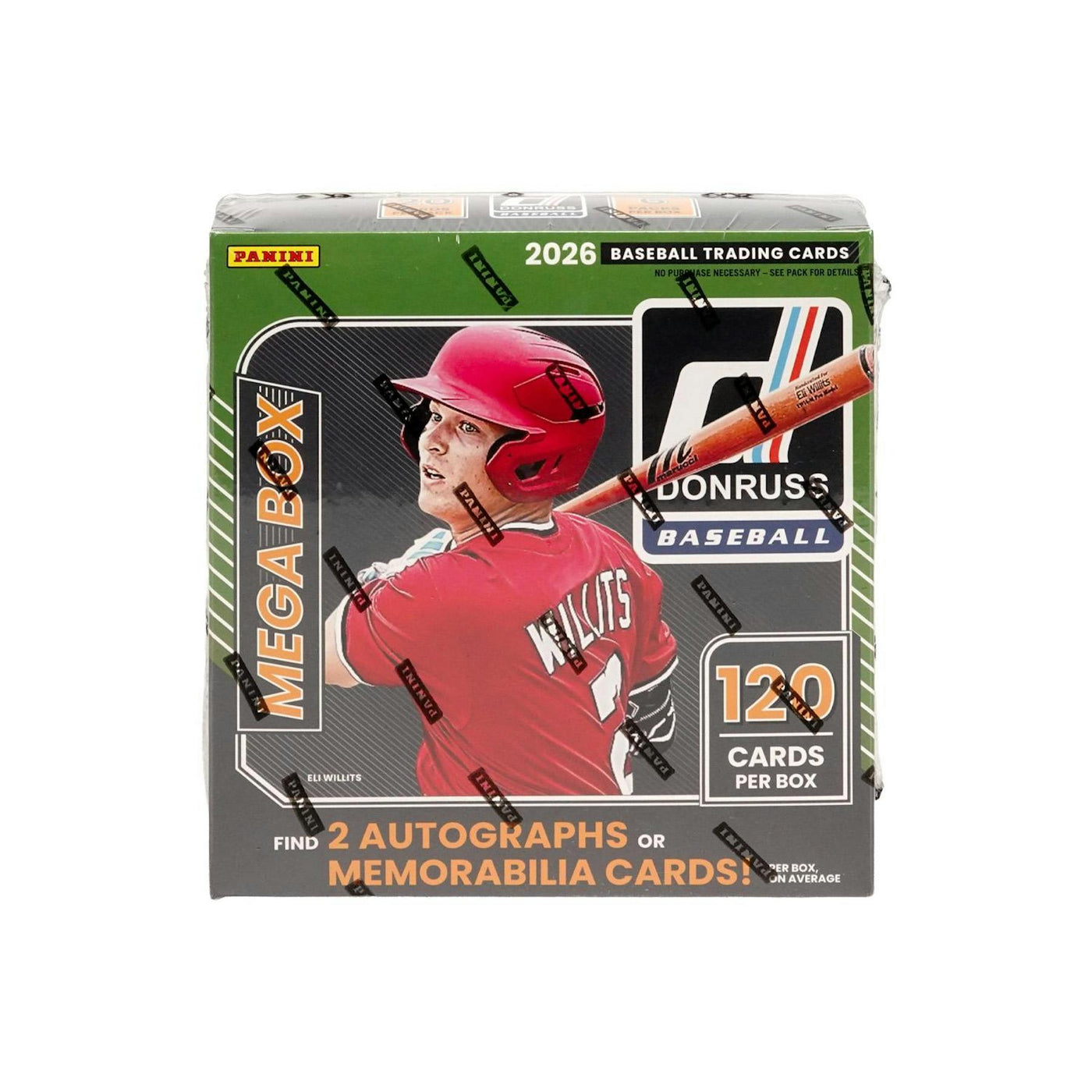2026 Panini Donruss Baseball Mega 20-Box Case