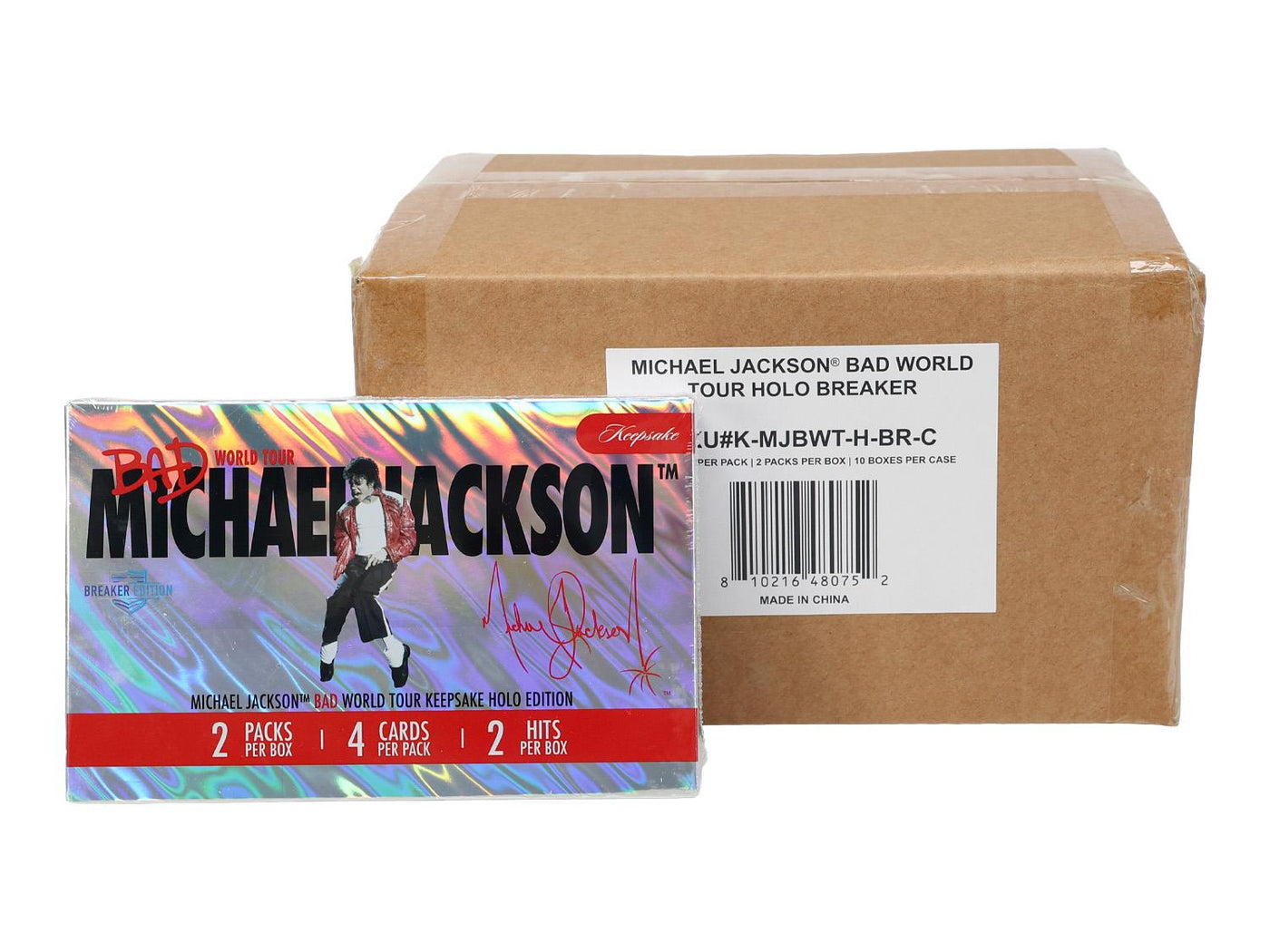 2026 Michael Jackson Bad World Tour Keepsake Holo Edition Breaker 10-Box Case