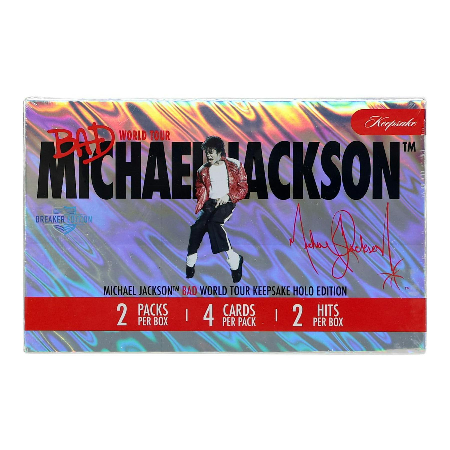 2026 Michael Jackson Bad World Tour Keepsake Holo Edition Breaker 10-Box Case