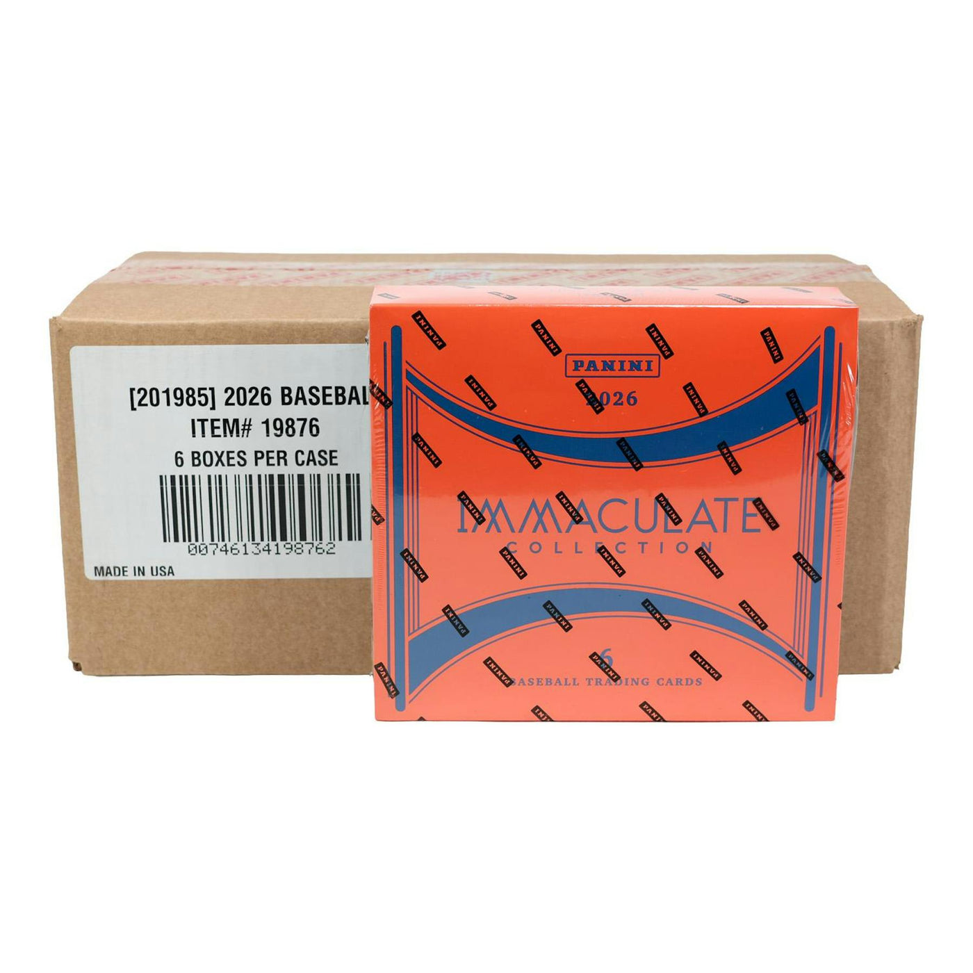2026 Panini Immaculate Baseball Hobby 6-Box Case