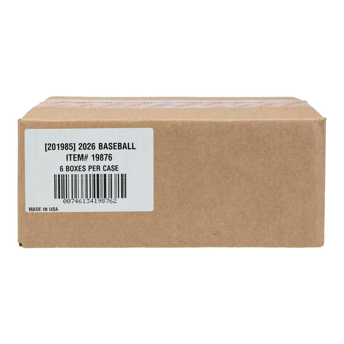 2026 Panini Immaculate Baseball Hobby 6-Box Case
