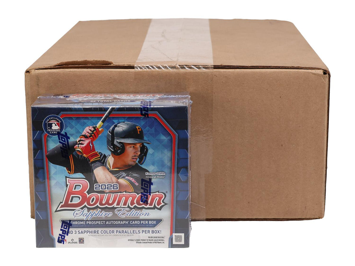 2026 Bowman Baseball Sapphire Edition 10-Box Case
