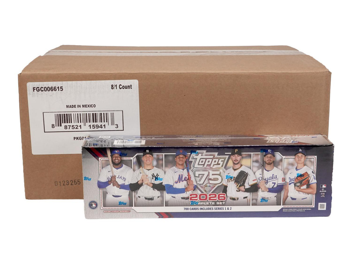 2026 Topps Factory Set Baseball (Box) Case (8 Sets)