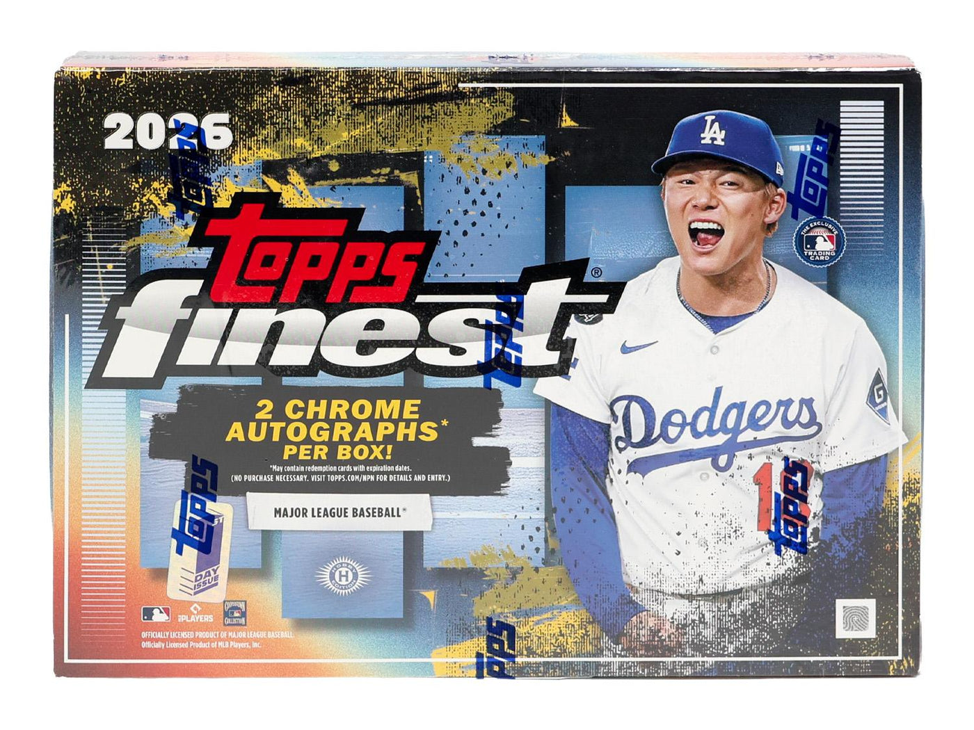 2026 Topps Finest Baseball First Day Issue Hobby Box