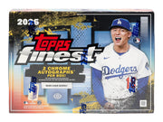 2026 Topps Finest Baseball First Day Issue Hobby Box