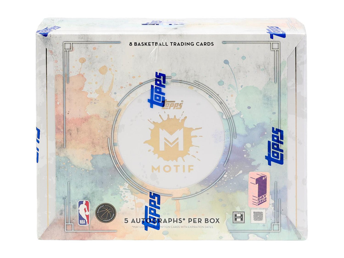 2025/26 Topps Motif Basketball First Day Issue Hobby 3-Box Case