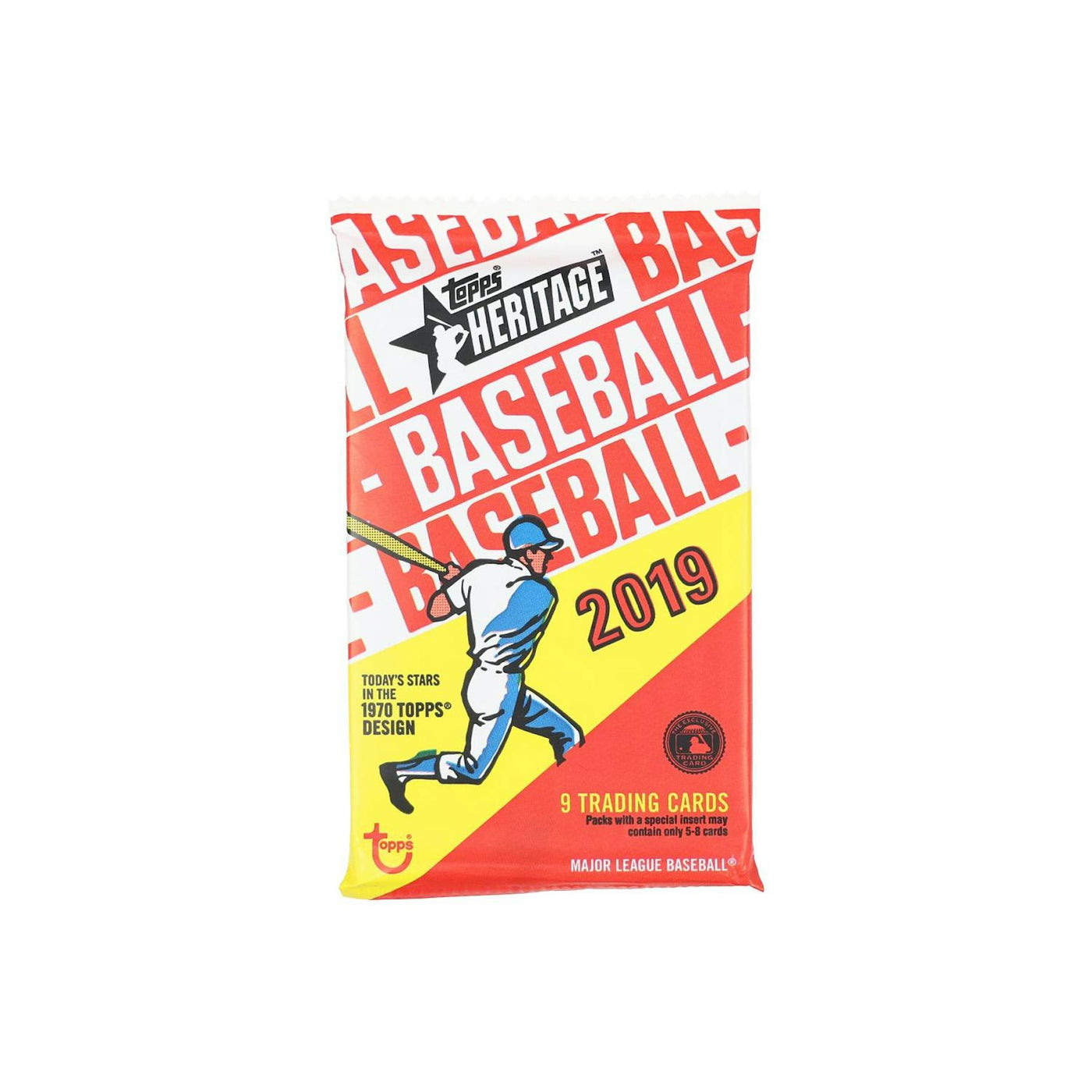 2019 Topps Heritage Baseball Retail Pack