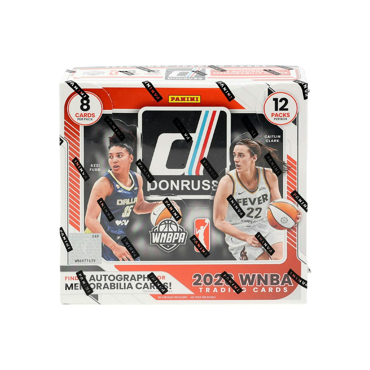 2026 Panini Donruss WNBA Basketball Hobby 16-Box Case (Presell)