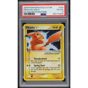 2006 Pokemon Ex Holon Phantoms Pikachu Gold Star Promo #104 PSA 4