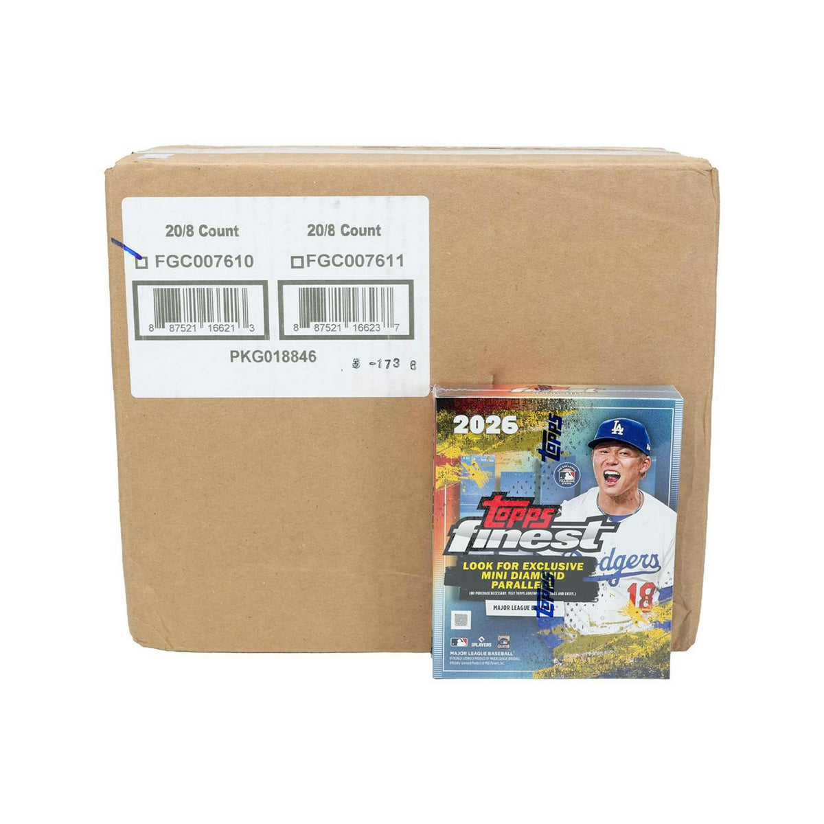2026 Topps Finest Baseball Mega 20-Box Case