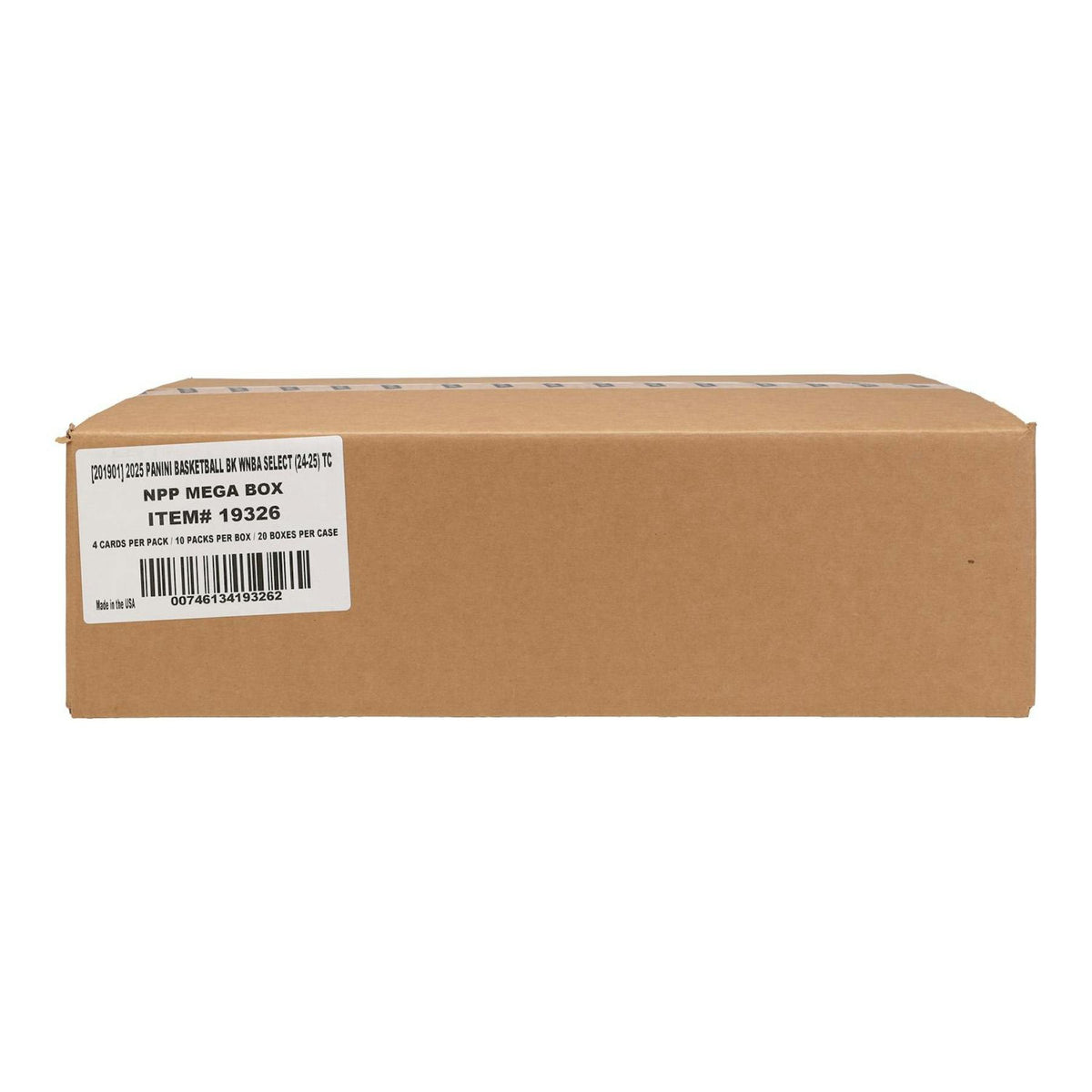 2025 Panini Select WNBA Basketball Mega 20-Box Case