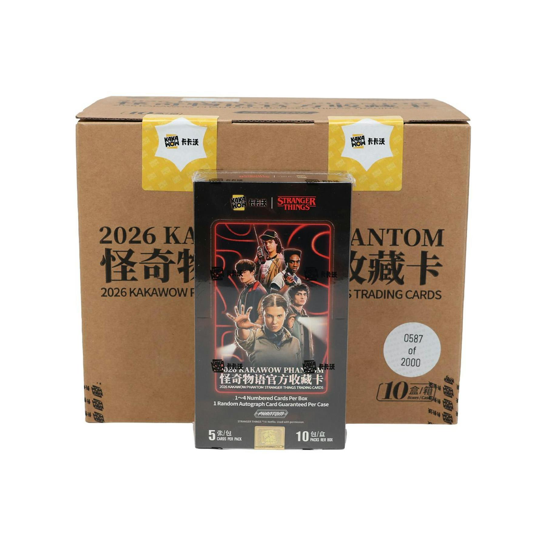 2026 Kakawow Phantom Stranger Things Hobby 10-Box Case