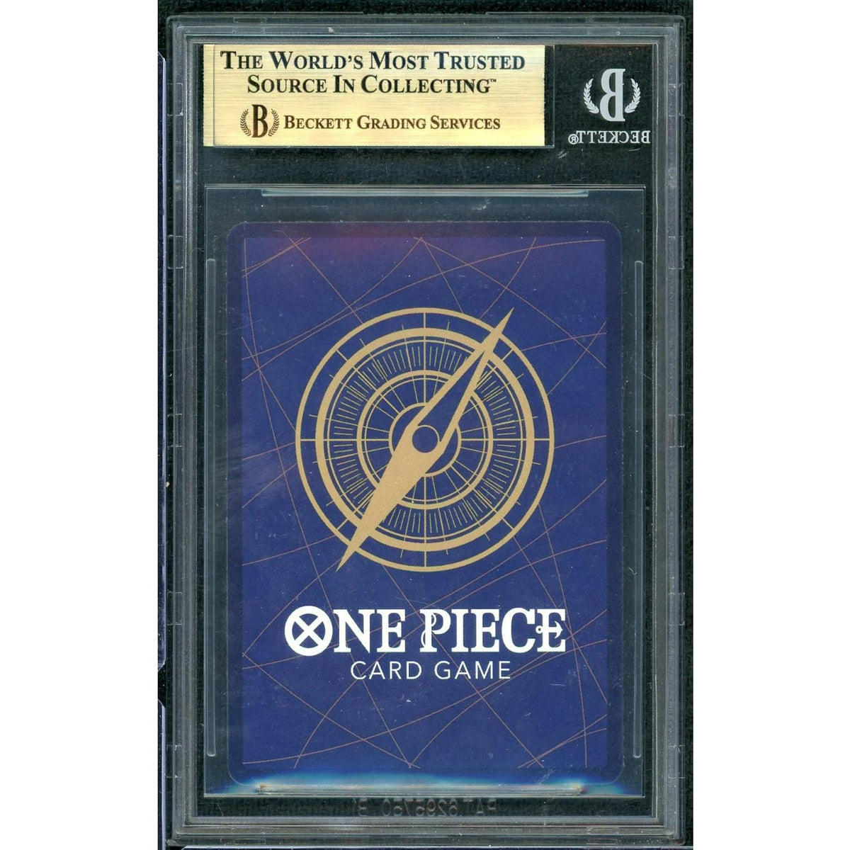 2025 One Piece Legacy of the Master Vinsmoke Sanji Treasure Rare BGS 9.5