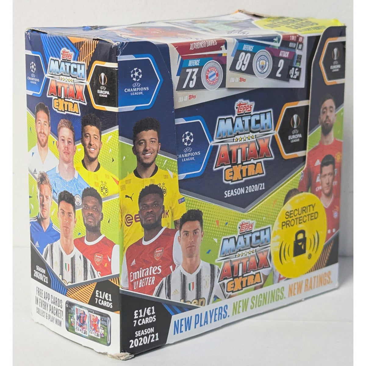 2020/21 Topps Match Attax Extra Soccer Hobby Box (EX Box/Mint Packs) (Reed Buy)