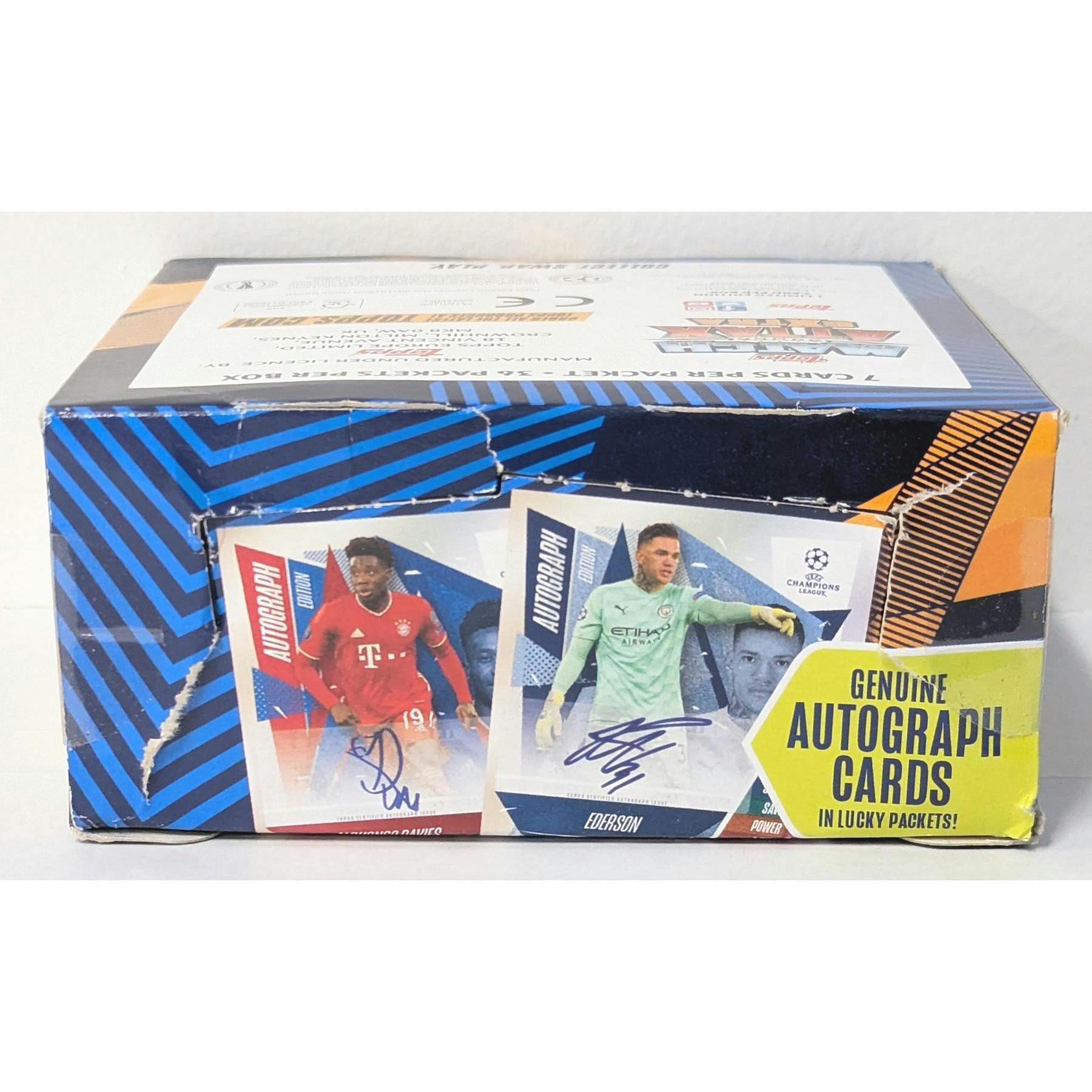 2020/21 Topps Match Attax Extra Soccer Hobby Box (EX Box/Mint Packs) (Reed Buy)