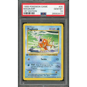 1999 Pokemon Magikarp 1st Edition Base Set Shadowless 35/102 PSA 10
