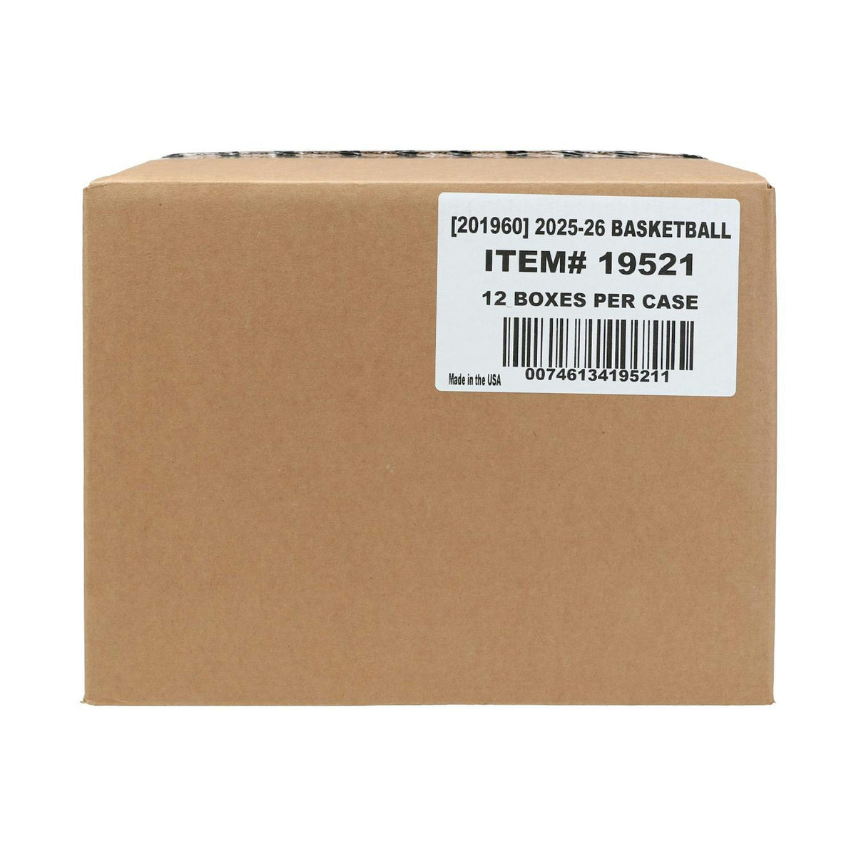 2025/26 Panini Prizm Basketball Hobby 12-Box Case