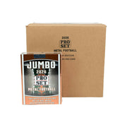 2026 Leaf Pro Set Metal Football Hobby Jumbo 8-Box Case