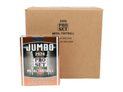 2026 Leaf Pro Set Metal Football Hobby Jumbo 8-Box Case