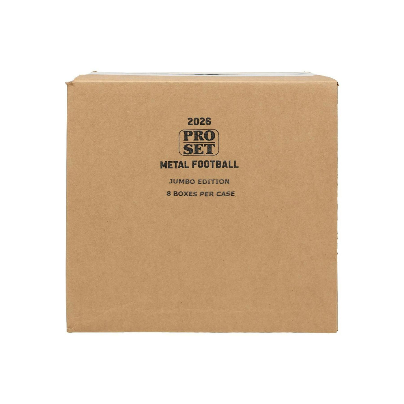 2026 Leaf Pro Set Metal Football Hobby Jumbo 8-Box Case