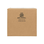 2026 Leaf Pro Set Metal Football Hobby Jumbo 8-Box Case