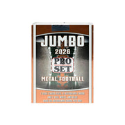 2026 Leaf Pro Set Metal Football Hobby Jumbo 8-Box Case