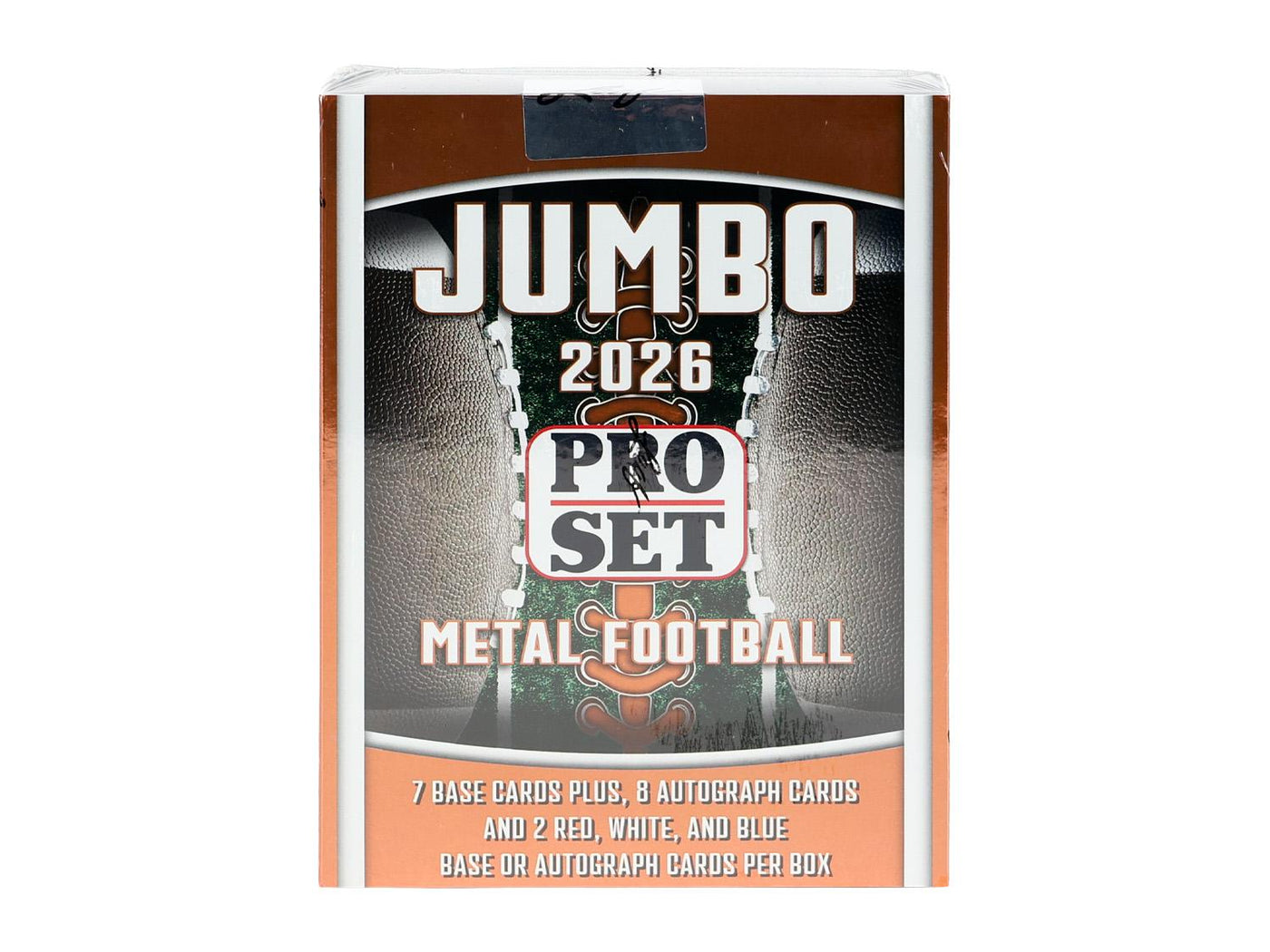 2026 Leaf Pro Set Metal Football Hobby Jumbo Box