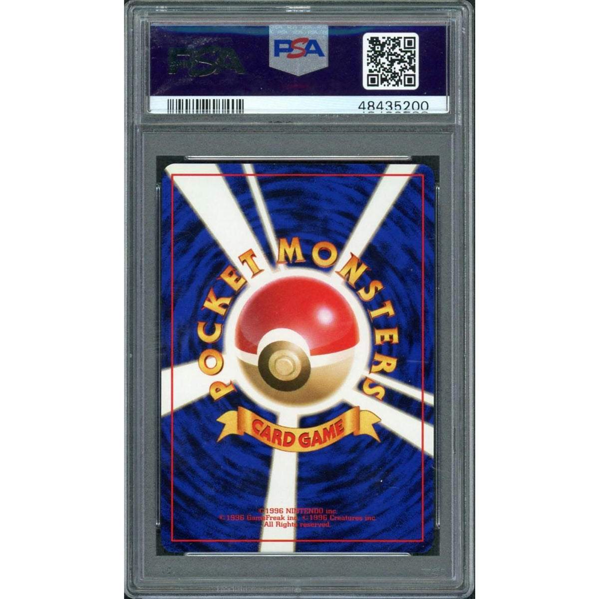 1997 Pokemon Japanese Rocket Dark Slowbro Holo #80 PSA 10