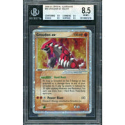 2006 Pokemon EX Crystal Guardians Groudon ex Holo #93 BGS 8.5